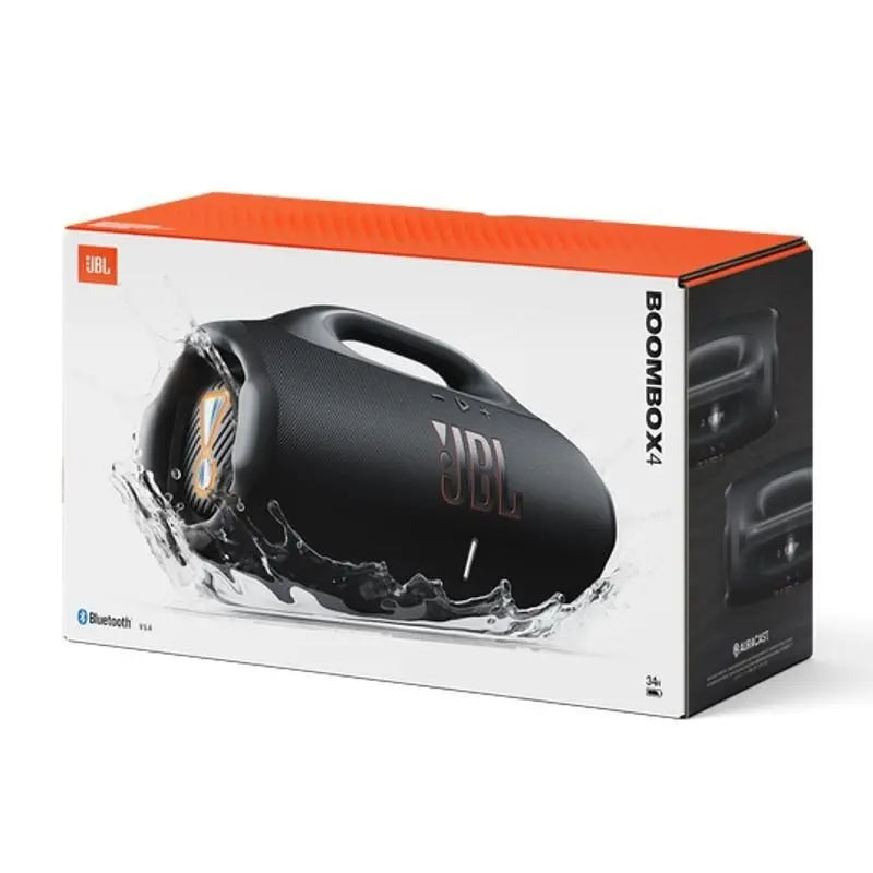 Caixa de Som JBL Boombox 4 Bluetooth 210W Preta Branca Azul Camuflada Original Lacrada Garantia NFe — foto 4